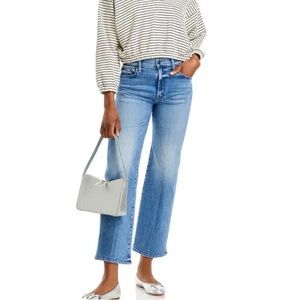 MOTHER The Rambler Zip Ankle Jean